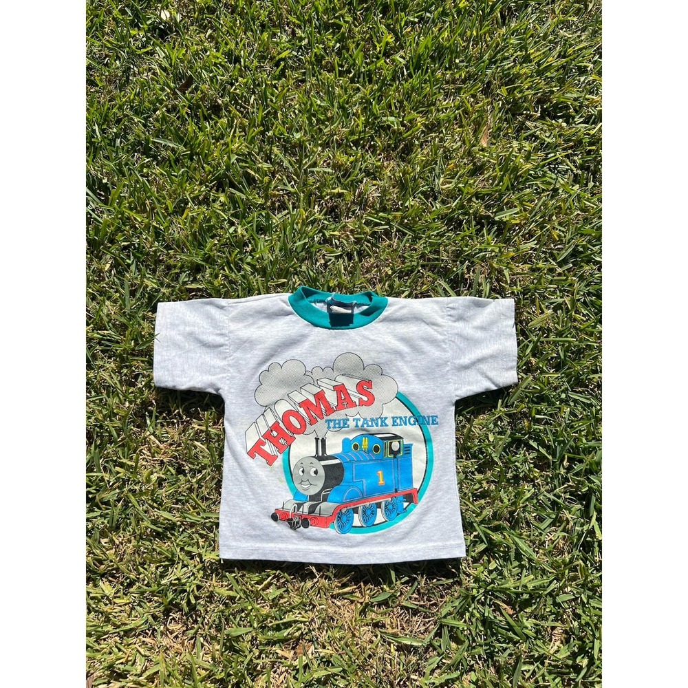 Vtg Thomas The Tank Engine Shirt Youth Size 4 T-Shirt Shirt 1994 USA